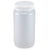 Bottle, Wide Mouth, LDPE Bottle, Attached PP Screw Cap, 2 Litres (0.5 Gallons)-7022000