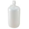 Bottle, Narrow Mouth Bottle, Attached PP Screw Cap, 4 Litres (1 Gallon)-7054000