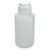 Vacuum Bottle, Narrow Mouth, Heavy Duty PP Bottle, White PP 83mm Screw Cap, 4 Litres -7084000