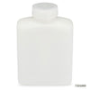 Bottle, Rectangular, HDPE Bottle, 53mm PP Screw Cap, 1000mL (32oz), 6/Pack-7101000
