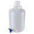 Carboy, Round with Spigot and Handles, LDPE, 20 Liter-7270020