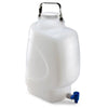 Carboy, Rectangular with Spigot and Handle, HDPE, 20 Liter-7310020