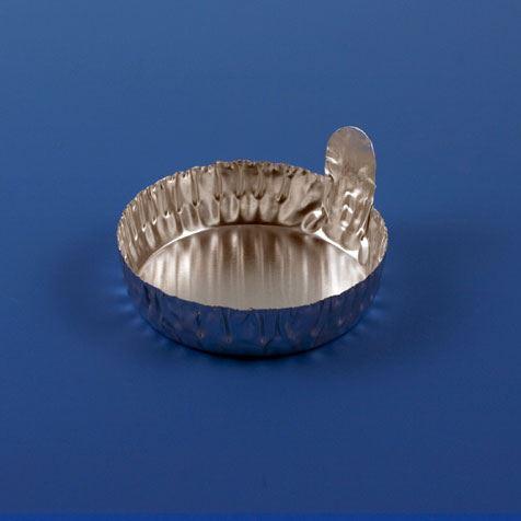Aluminum Dish, 43mm, 1.0g (20mL), 100/Pack, 10 Packs/Unit-8305