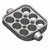 Buckets, for use with GCC-MP-SWING Rotor, 4 each for 36 x 3mL and 7mL tubes-GCC-MP-SWING-7ML36