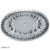 Tube Holder Disk GTR-ID Series Tube Rotators, 60-Place Disk, for 1.5mL Microcentrifuge Tubes-GTR-ID-1.5