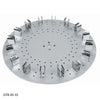 Tube Holder Disk GTR-ID Series Tube Rotators, 16-Place Disk, for 15mL Centrifuge Tubes-GTR-ID-15