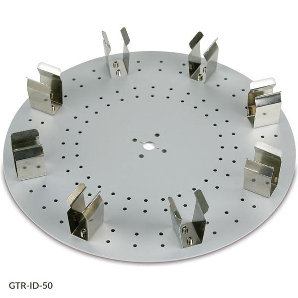 Tube Holder Disk GTR-ID Series Tube Rotators, 8-Place Disk, for 50mL Centrifuge Tubes-GTR-ID-50