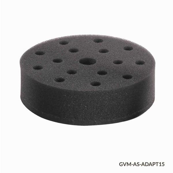 Tube Holder, Foam, GVM Series Vortex Mixers, 15-Place, for 10mm Tubes-GVM-AS-ADAPT15