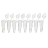 DiamondLink 0.2mL 8-Strip Tubes, Clear-PCR-DL-02F