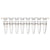 0.2mL 8-Strip Tubes, Natural-PCR-STR-02F
