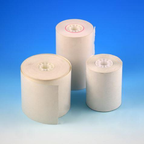 Thermal Printer Paper, 80mm wide x 47mm diameter x 82 ft long, 4 Rolls/Pack, 12 Packs/Unit-7155