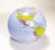 Heavy-Duty Bench-Ready Globe, Geopolitical, Inflatable | United Scientific G... | GLOBE24