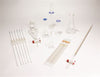 Research-Grade Bench-Ready Volumetris Glassware Starter Kit for Labware Sets Work | GLSKIT4
