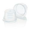 Snap Cap, Translucent Clear, PE, for, 13mm Glass & Evacu. Tubes, 12mm Plastic, 1000/Bag - 113143C