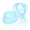 Snap Cap, Translucent Blue, PE, for, 16mm Glass and Evacuated tubes, 1000/Bag - 113144B