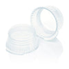 Snap Cap, Translucent Clear, PE, for, 16mm Glass and Evacuated tubes, 1000/Bag - 113144C