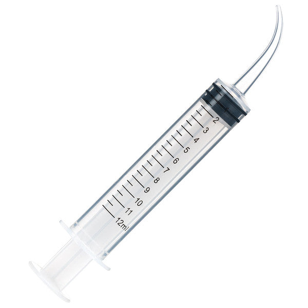 Transfer Syringe, 12cc, Curved Tip, 12mL, 50/Bag - 159014
