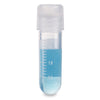 Cryogenic Vials, 2.0ml, Strl,Ext Threads, A-SC w O-ring seal, RB, PG, WS, 500/Cs - 3032-2-RB