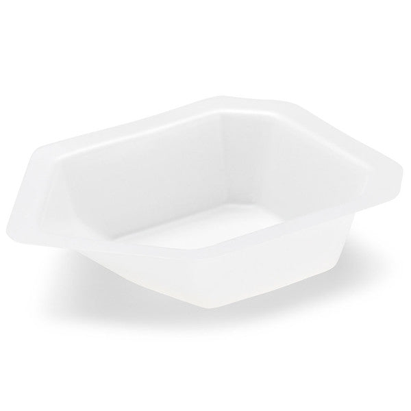 Weighing Vessel, Flat Bottom, Antistatic, PS, White, 15ml, 250/Box - 3626