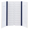 Slide folder, cardboard, for 20 slides, blue - 513025B