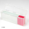 Slide mailer, side flip lid, natural PP, for 5 slides, 100/Box - 513065-100