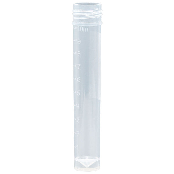 Transport tube, 10mL, PP, SS, no screwcap, MG, 250/bag, 1000/Cs - 6102-TUBE