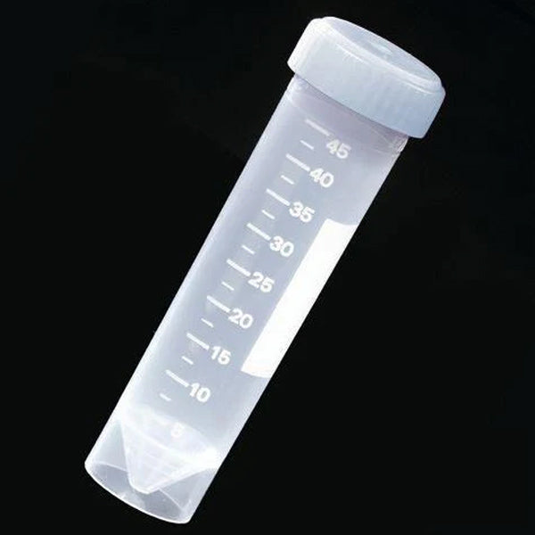 Industrial Transport Tube, 50mL, with Separate Natural Screw Cap, Conical Bott | 6255MF