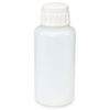 Vacuum Bottle, Heavy Duty, PP, 1 Liter, White PP 53mm Screw Cap, 100/Cs - 7081000