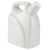 Jerrican, Rect w Handle, HDPE, 5 Liter, White PP Screwcap, Molded Graduations, 100/Cs - 7190005