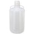 Carboy, Round with Handles, LDPE, 25 L, White PP Screwcap,Molded Graduations, 100/Cs - 7250025