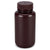 Bottle,Amber Wide Mouth,Round,HDPE,250mL, Bulk Packed, Bottles and Caps Separate, 250/CS - 7510250AMBKS