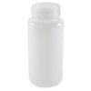 Bottle, Wide Mouth, Round, HDPE, 500mL, Bulk Packed, Bottles and Caps Separate, 12/CS - 7510500BKS