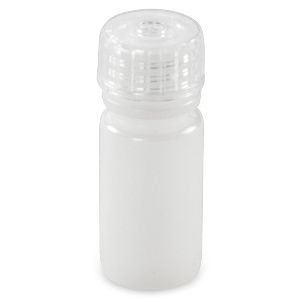 Bottle, Narrow Mouth, Round, HDPE, 4mL, Bulk Packed, Bottles and Caps Separate, 200/CS - 7560004BKS