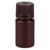 Bottle,Amber Narrow Mouth,Rnd,HDPE,15mL, Bulk Packed, Bottles and Caps Separate, 200/CS - 7560015AMBKS