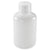 Bottle, Narrow Mouth, Round, HDPE, 125mL, Bulk Packed, Bottles and Caps Separate, 500/Cs - 7560125BKS