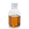 Bottle, Square Media, PETG, 250mL, STR, 24/Shrink Wrapped Tray - 7610250