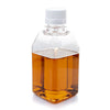 Bottle, Square Media, PETG, 500mL, STR, 12/Shrink Wrapped Tray - 7610500