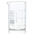 Beaker, Globe Glass, 30mL, ASTM E960, Low Form Griffin Style, Dual Graduations, 12/Box - 8010030