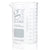 Beaker, Globe Glass, 1000mL, ASTM E960, Low Form Griffin Style, Dual Graduations, 6/Box - 8011000