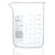 Beaker, Globe Glass, 400mL, Low Form, Heavy Duty, Dual Graduations, ASTM E960, 12/Box - 8020400