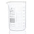 Beaker, Globe Glass, 4000mL, Low Form, Heavy Duty, Dual Graduations, ASTM E960 - 8024000