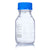 Bottle, Media, Globe Glass, 250mL, GL45 Screw Cap, Dual Graduations, 10/Box - 8100250