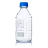 Bottle, Media, Globe Glass, 1000mL, GL45 Screw Cap, Dual Graduations, 10/Box - 8101000