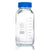 Bottle, Square Media, Wide Mouth, 2000mL, GL80 Screw Cap, 10/Box - 8122000