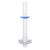 Cylinder, Graduated, Globe Glass, 10mL, Class A, TD, Dual Grads, ASTM E1272 - 8300010
