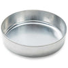 Aluminum Weigh Dish, 72mm,(70mL), Smooth, Wall without Tab, 100/Box - 8308