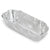 Aluminum Micro Weigh Dish, Rectangle, 25L x 7W x 7H mm, 1.12ml, 100/Box - 8326