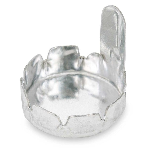Aluminum Micro Weigh Dish,Round, 13mm x 3.5mm, .35ml, 100/Box - 8328
