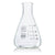 Flask, Erlenmeyer, Globe Glass, 50mL, Narrow Mouth, Dual Grads, ASTM E1404, 12/Box - 8400050