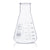 Flask, Erlenmeyer, Globe Glass, 500mL, Wide Mouth, Dual Graduations, ASTM E1404, 6/Box - 8410500